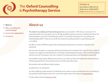 Tablet Screenshot of oxfordcounselling.co.uk